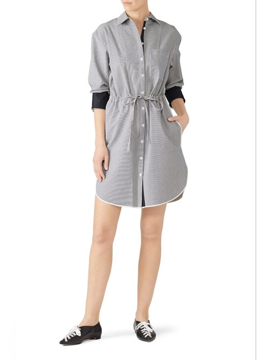 Jason Wu Dresses & Skirts - Jason Wu Stripe Seersucker Shirtdress